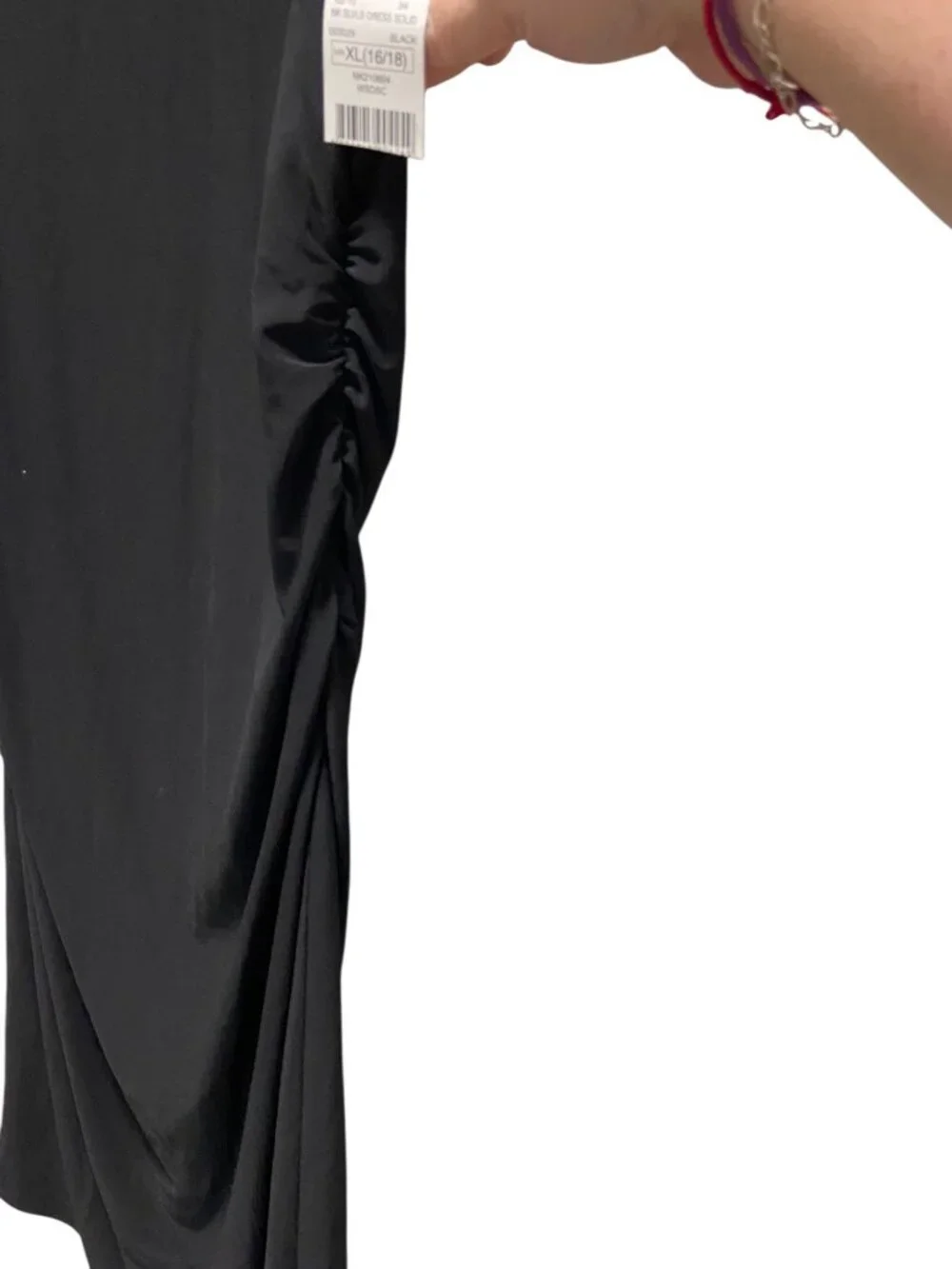 Norma Kamali Dress Black Size XL NWT Minimalist Capsule Career Wedding Party